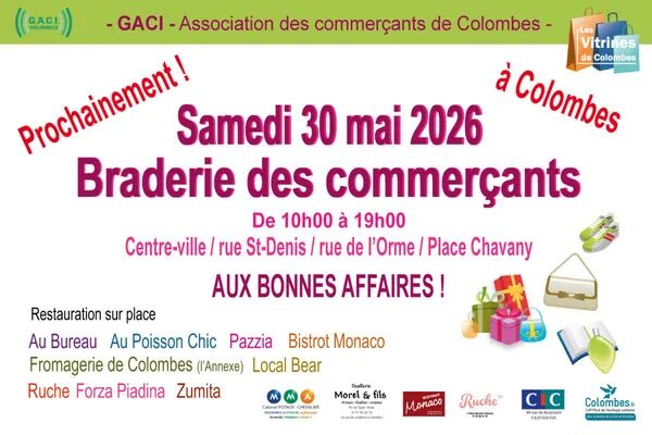 Braderie des Commerçants du centre-ville