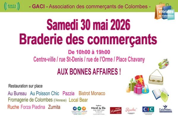 Braderie des Commerçants du centre-ville