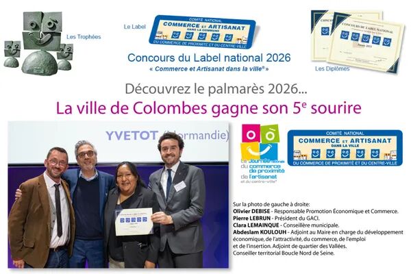 Colombes gagne son 5è sourire